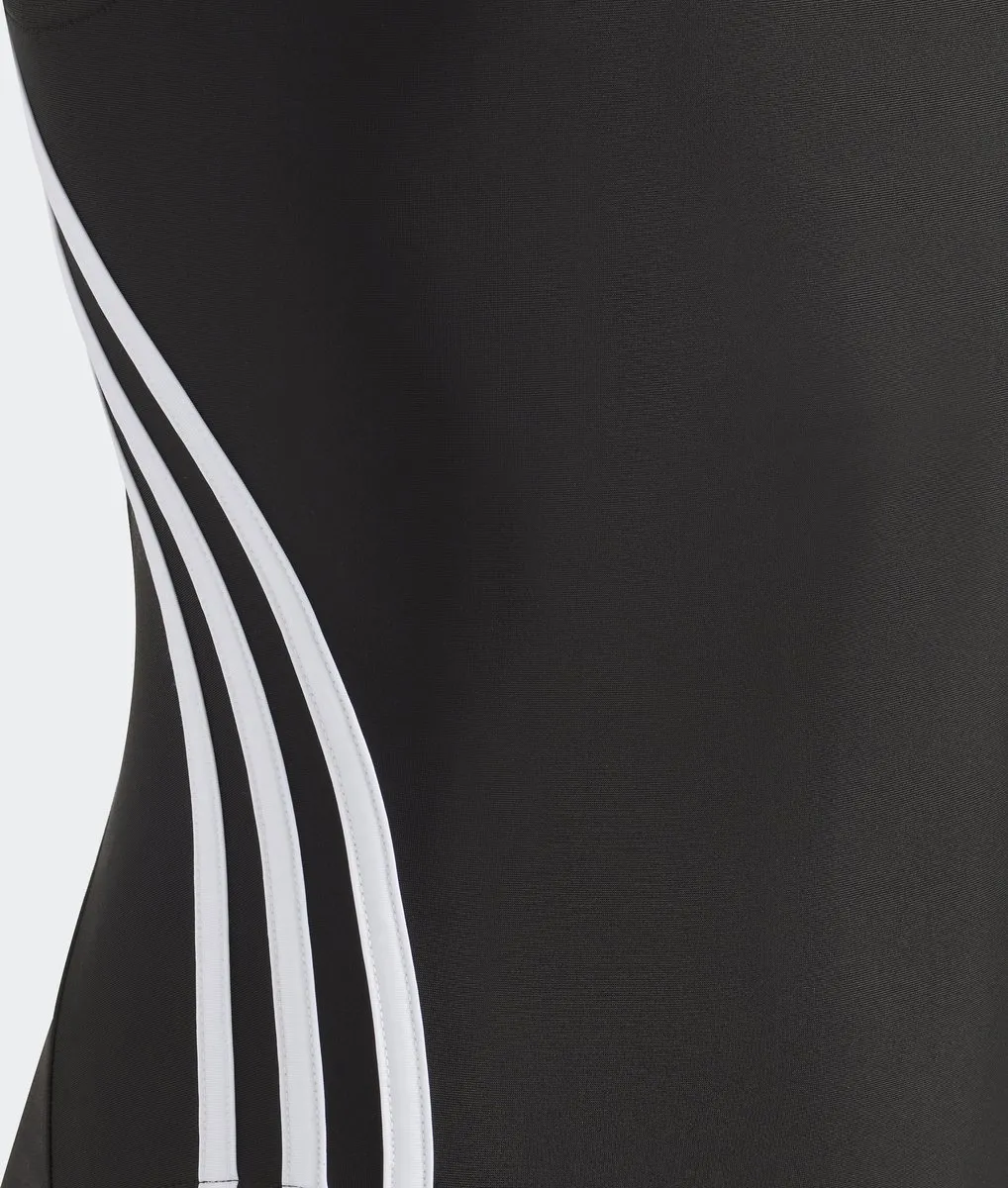 adidas 3-Stripes Badpak Kinderen 116 - Zwart