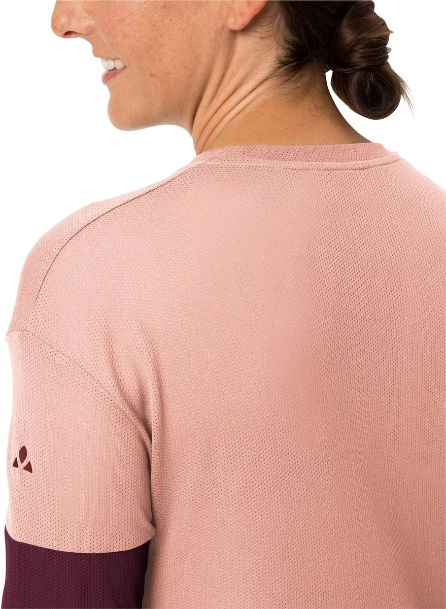 Vaude Women Moab LS Fietsshirt - Maat 38 - Soft Rose