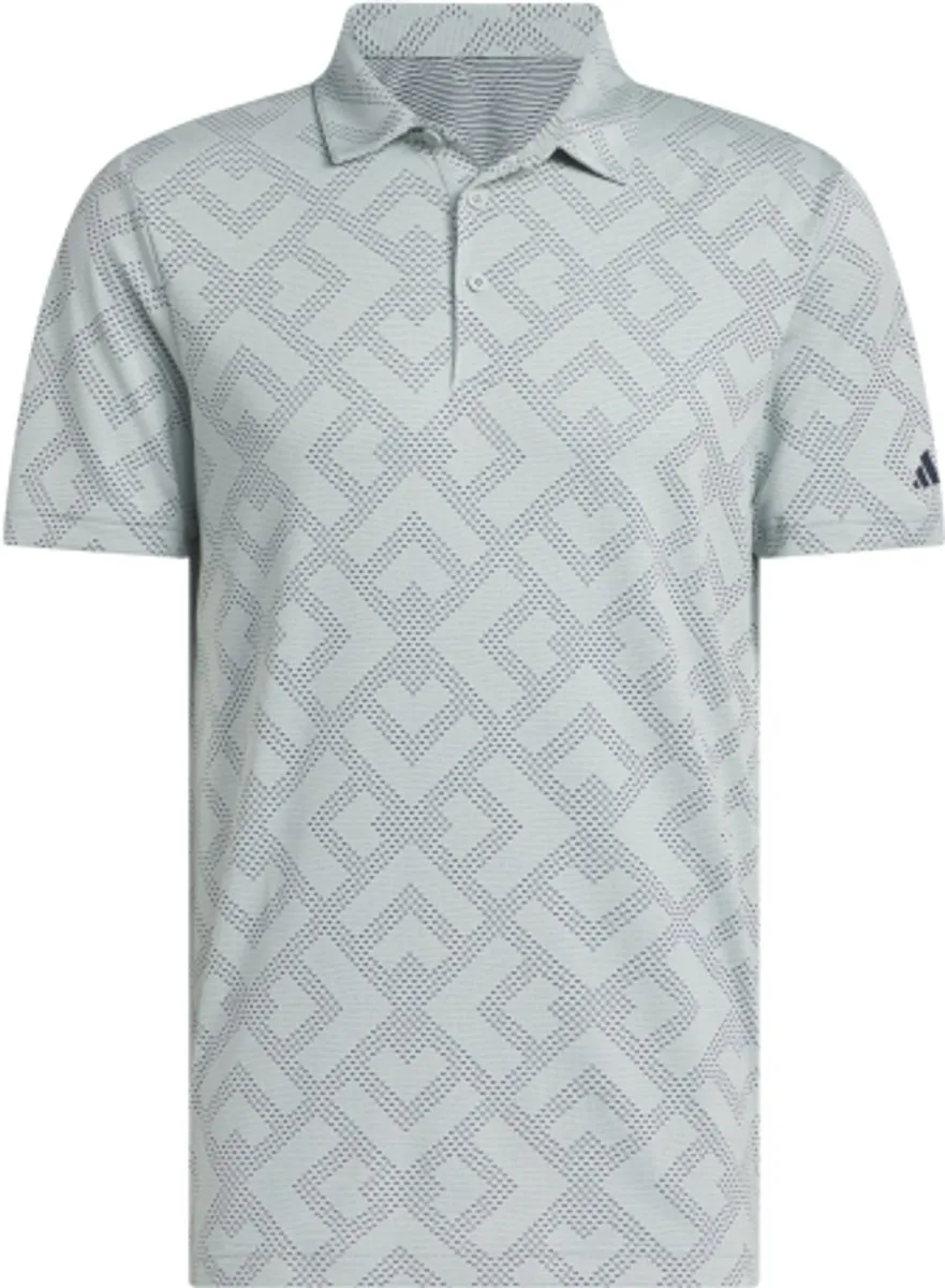Adidas Ultimate CLSN Jacquard Heren Golfpolo