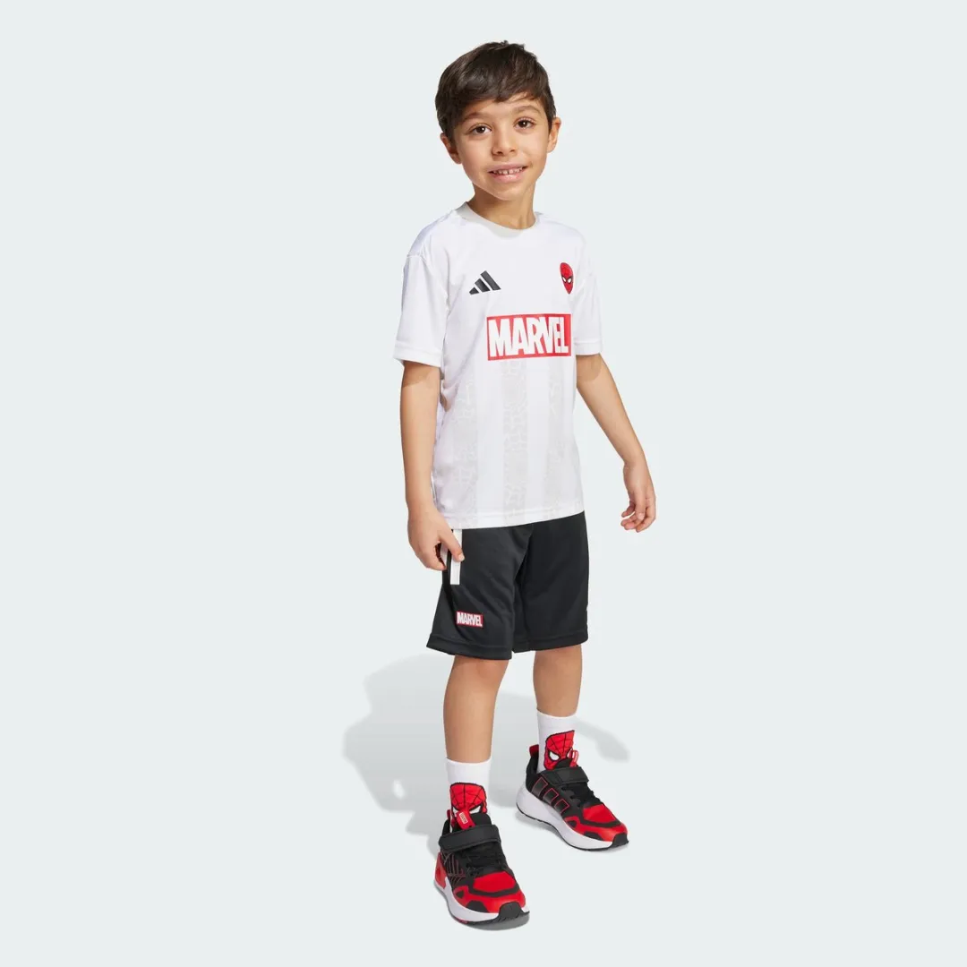 adidas Marvel Spider-Man Joggingpak Kids 92 - Wit