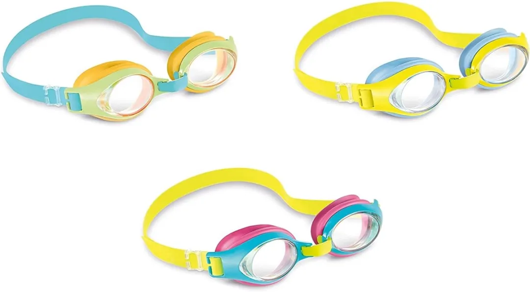Intex Junior Kinderduikbril - Geel/Blauw