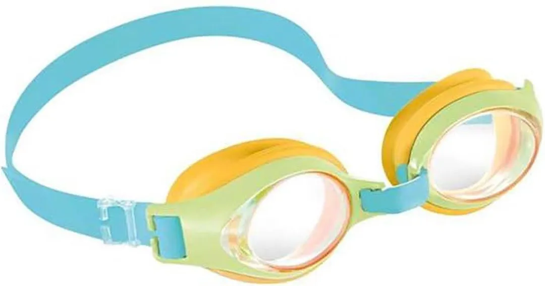 Intex Junior Kinderduikbril - Geel/Blauw
