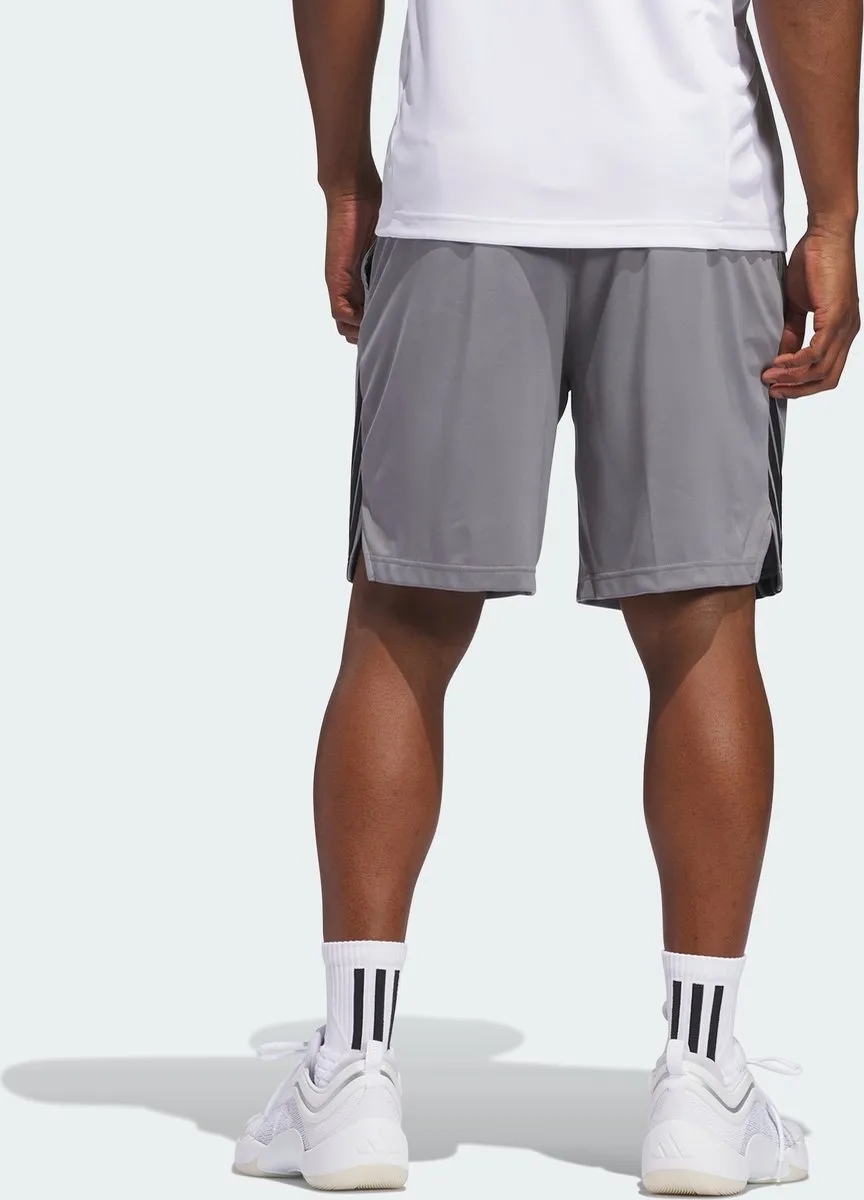 adidas Performance Legends 3-Stripes Basketbalshort JN4740 - Grijs