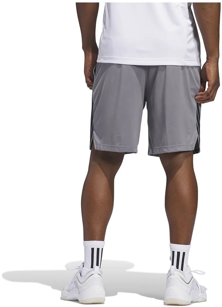 adidas Performance Legends 3-Stripes Basketbalshort JN4740 - Grijs