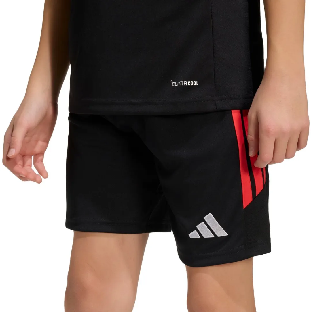 Adidas Tiro 26 League Short Kinderen 128cm - Zwart/Rood