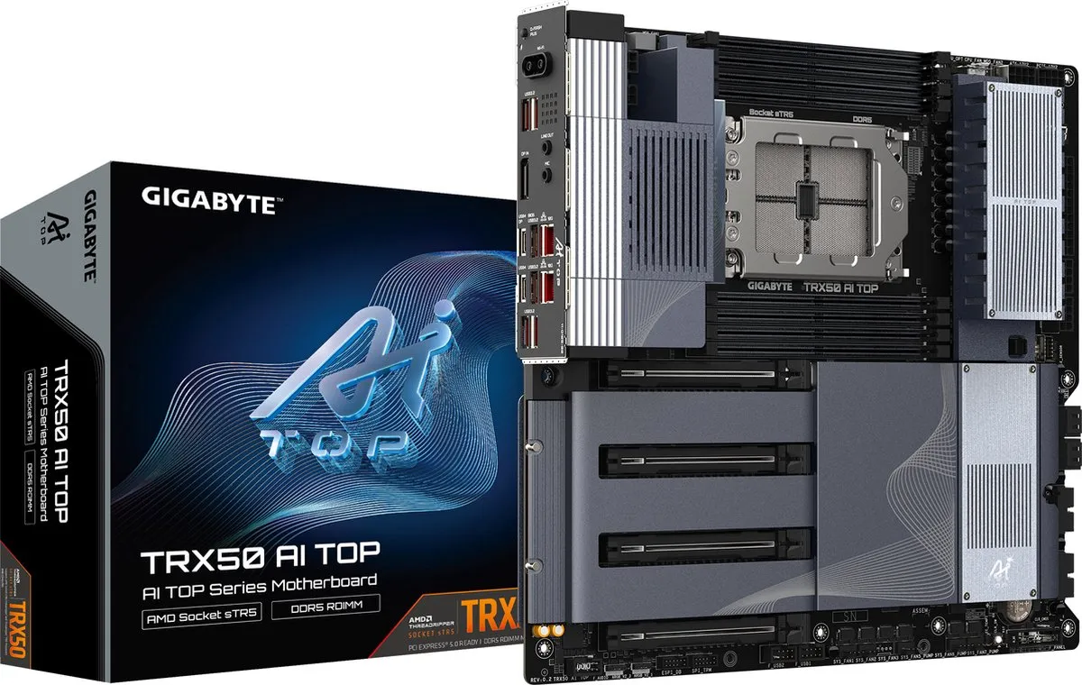 Gigabyte TRX50 AI TOP Moederbord