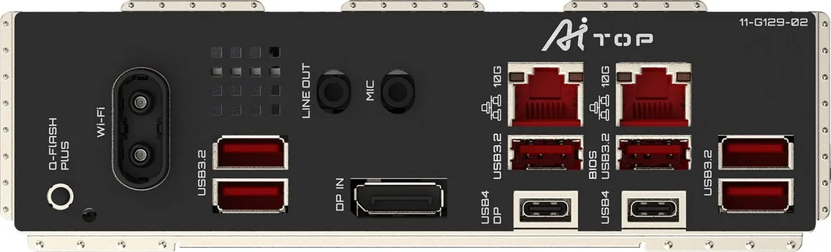 Gigabyte TRX50 AI TOP Moederbord - sTR5 AMD TRX50 - Wi-Fi 7