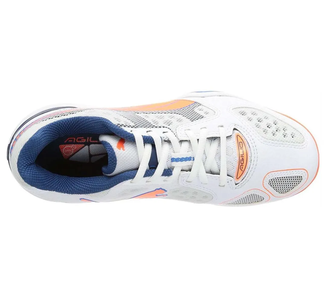 PUMA Agilio Sportschoenen 40.5 - Wit/Blauw/Orange - afbeelding 6 van 6