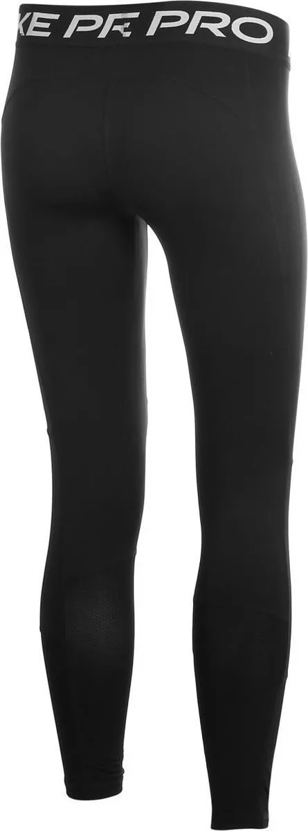 Nike Pro Tight Junior DA1028-010 - Maat 140 Zwart