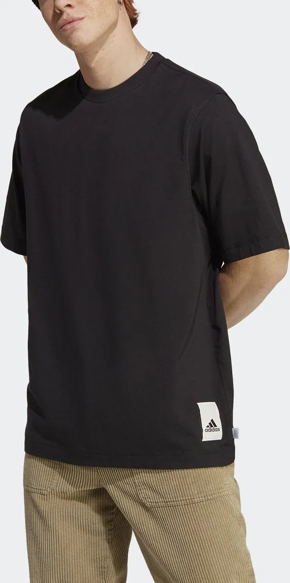 adidas Sportswear Lounge T-shirt IC4104 - Heren - Zwart - S - afbeelding 5 van 6
