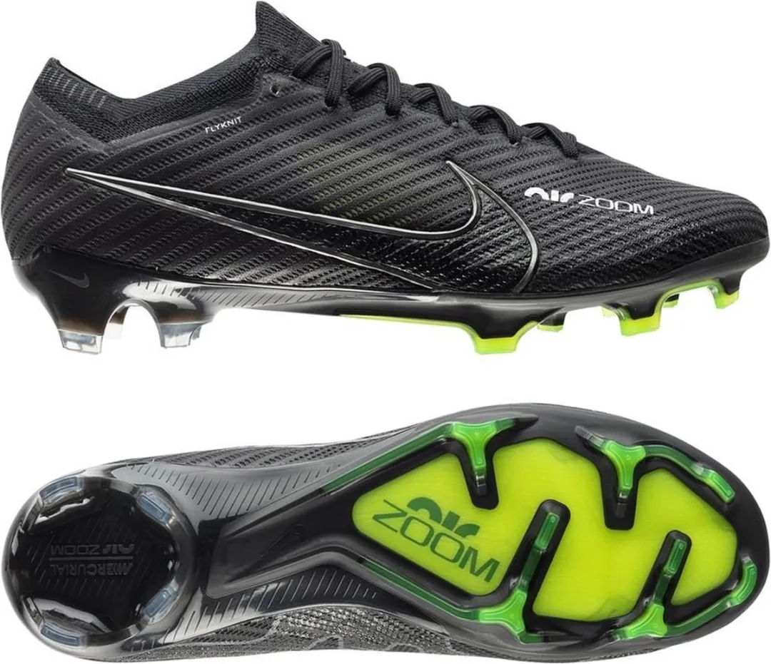 Nike Zoom Mercurial Vapor Elite FG Voetbalschoenen 40.5 - Zwart/Geel