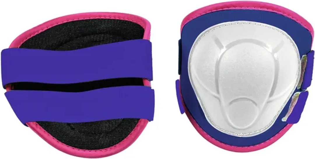 K3 Valbescherming Set S - 3-delig Wit/Blauw