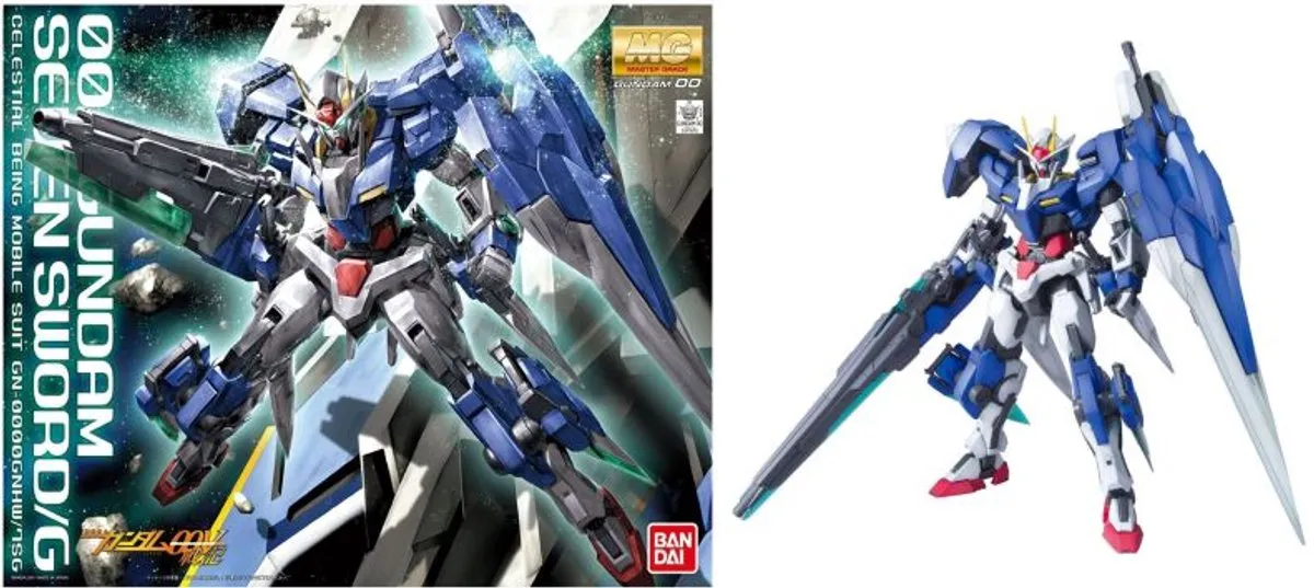 GUNDAM - MG 1/100 OO Gundam Seven Sword/G - Model Kit