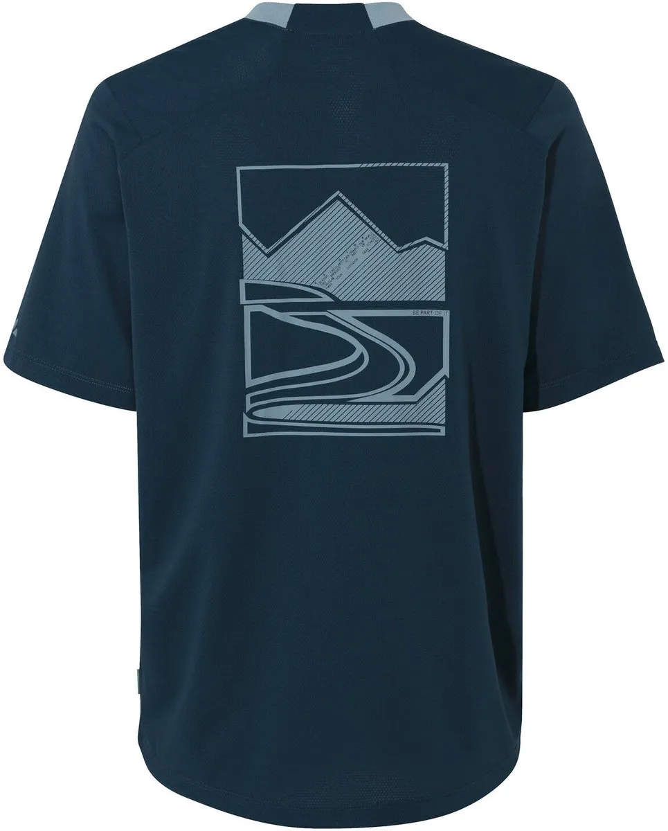 Vaude Loamer Shirt Dames - 40 - Dark Sea