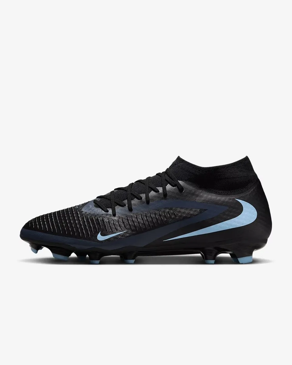Nike Phantom 6 High FG/AG - HQ2278-003 - Zwart