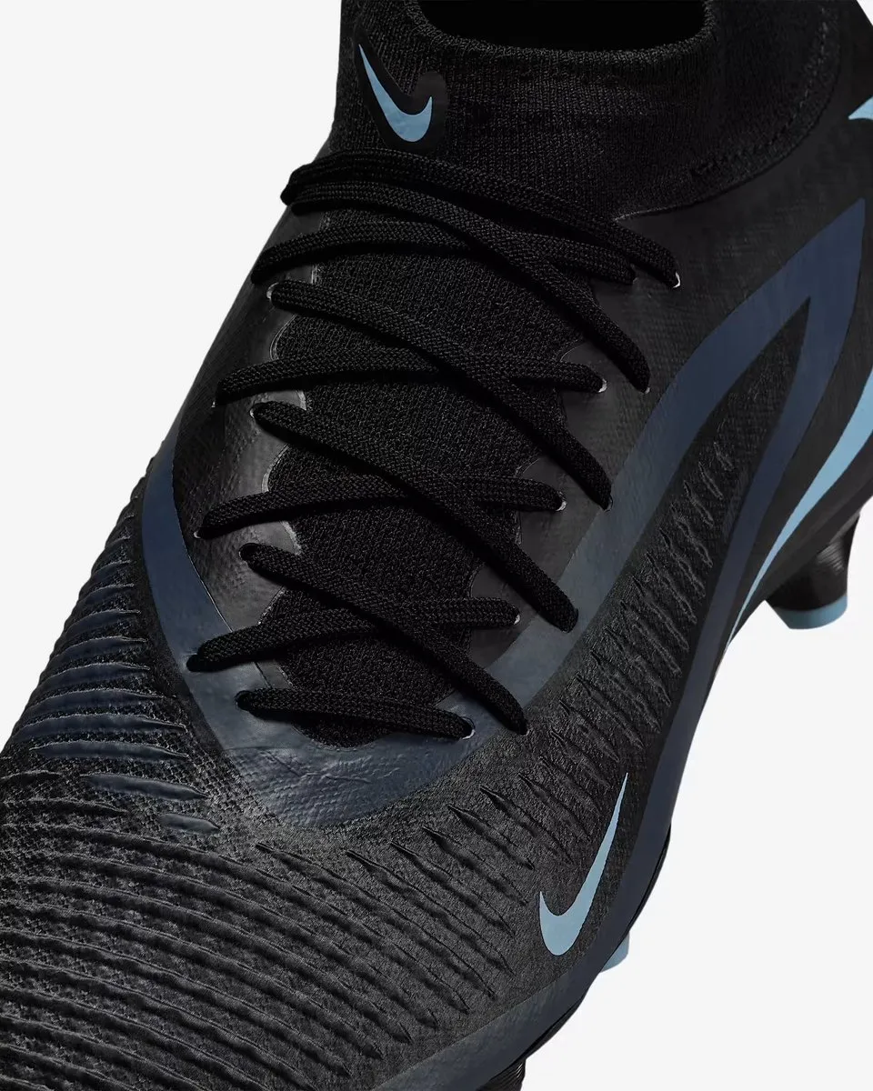 Nike Phantom 6 High FG/AG - HQ2278-003 - Zwart