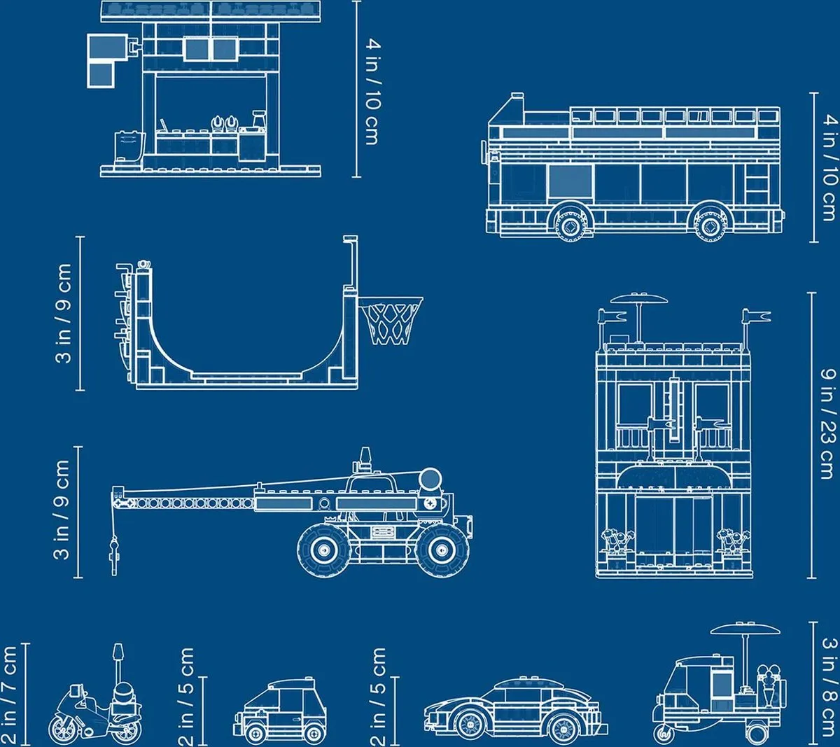 LEGO City Hoofdstad 60200 - 1211 Stukken - 13 Minifiguren - afbeelding 5 van 6