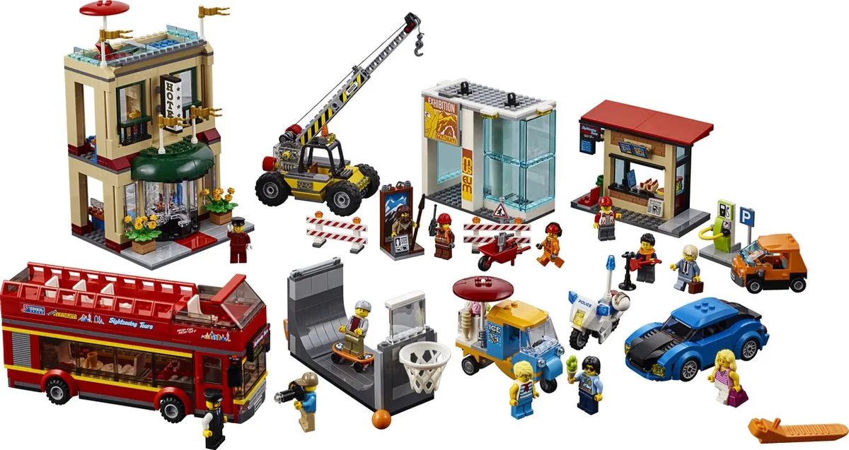 LEGO City Hoofdstad 60200 - 1211 Stukken - 13 Minifiguren - afbeelding 6 van 6
