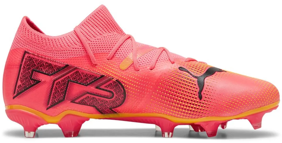 PUMA Future 7 Match FG/AG Voetbalschoenen - Oranje - EU 41