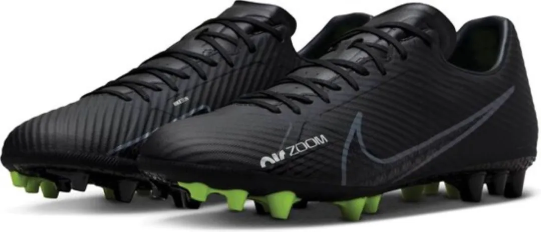 Nike Zoom Vapor 15 Sportschoenen DJ5630-001 - Maat 41 - Zwart/Limegroen