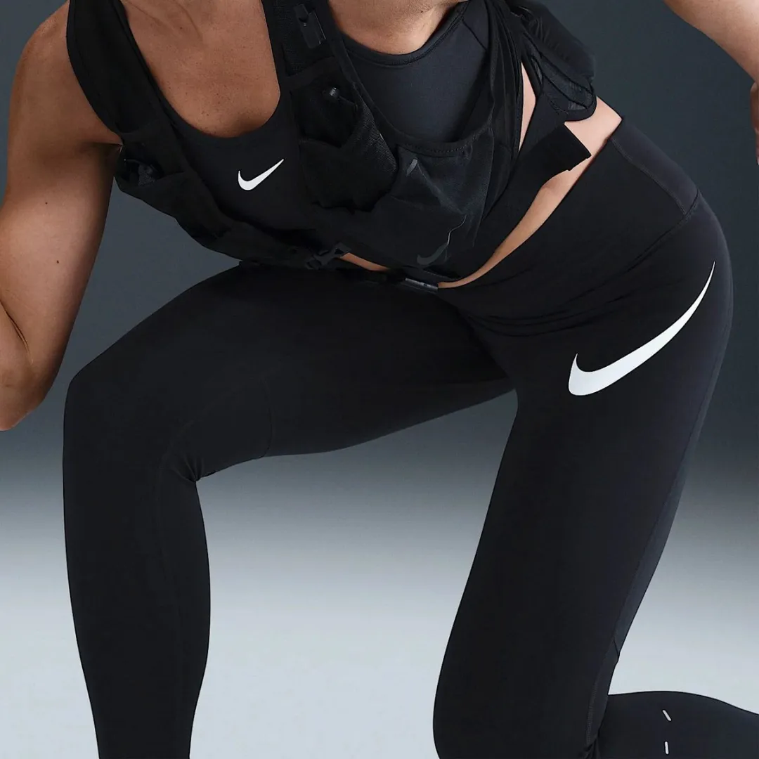 Nike Tempo Dri-FIT High-Rise 7/8 Tights L - Zwart/Wit