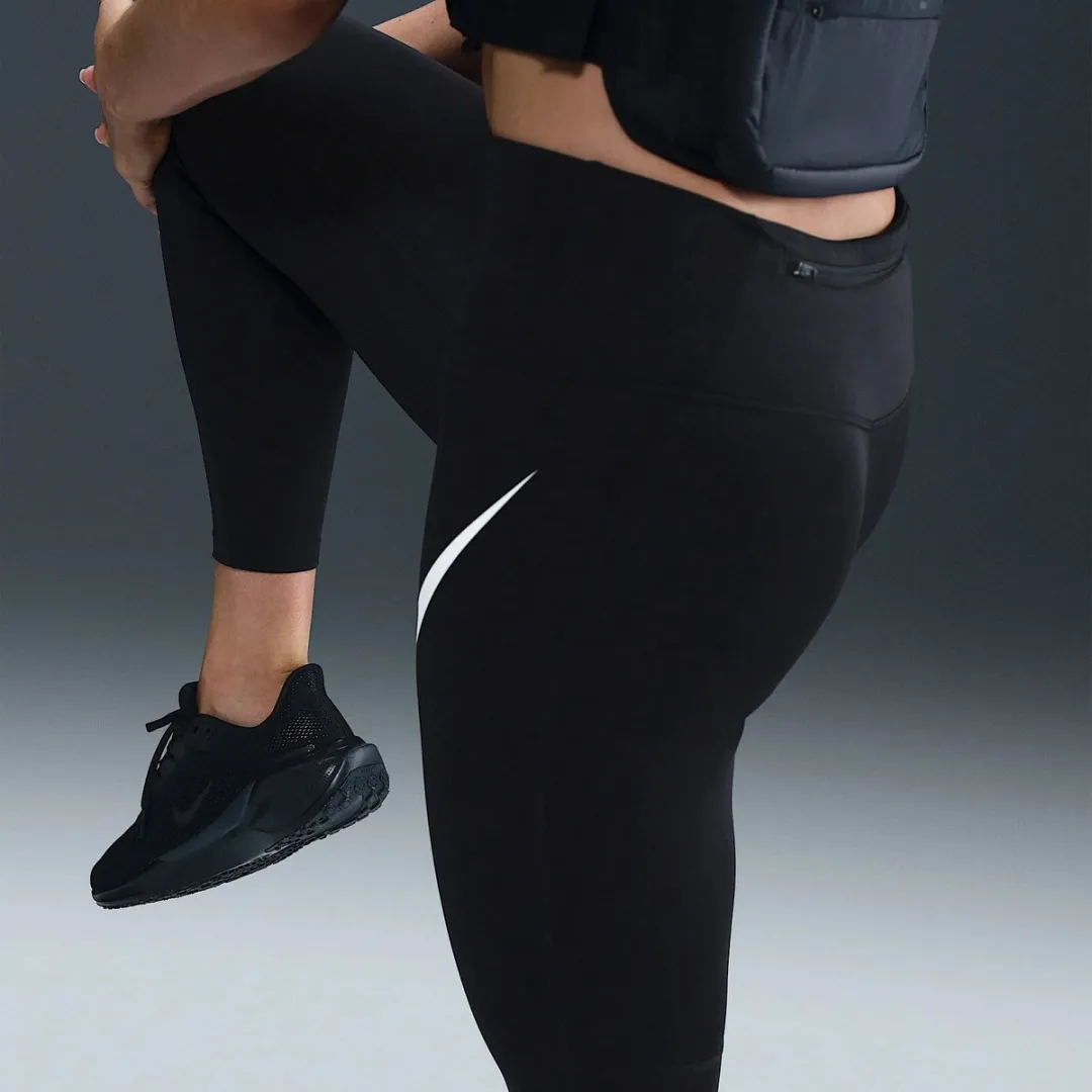 Nike Tempo Dri-FIT High-Rise 7/8 Tights L - Zwart/Wit