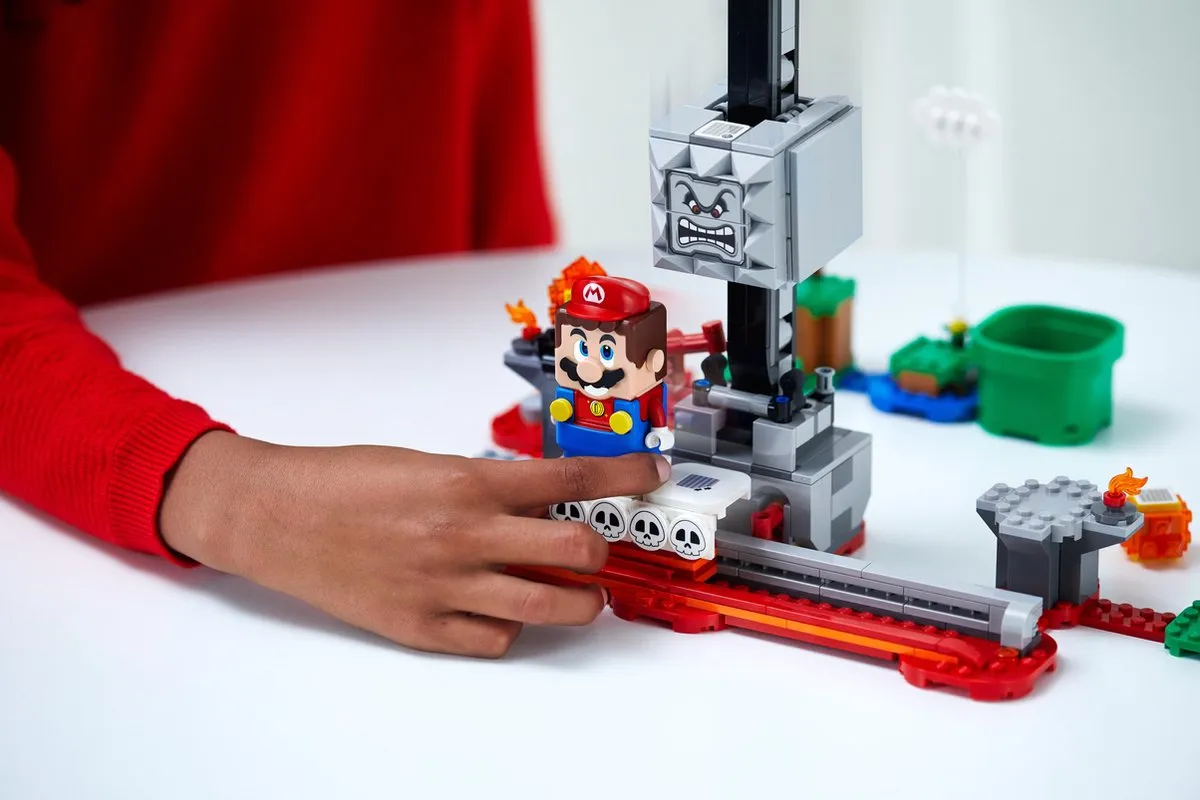 LEGO Super Mario Uitbreidingsset De val van Thwomp - 374 Stukken - afbeelding 3 van 6