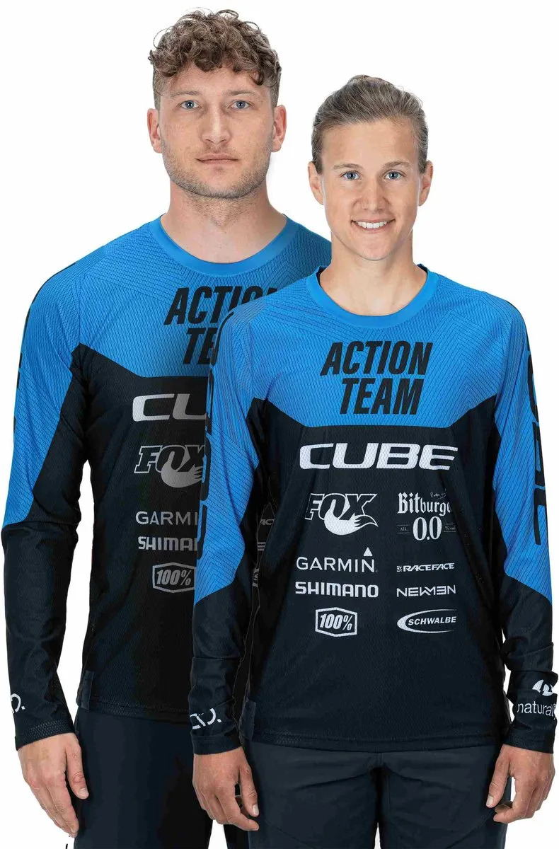 Cube Edge Round Neck Jersey L/S