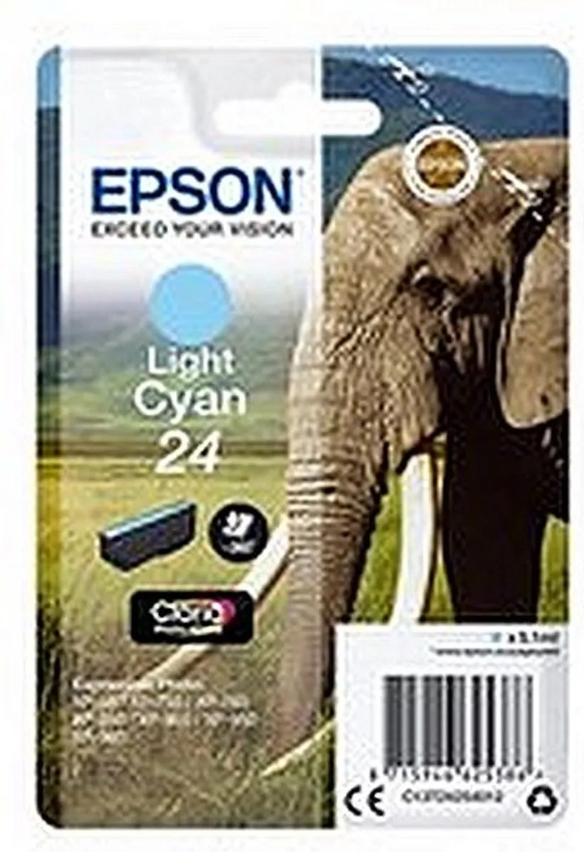 Epson T2425 Inktcartridge Licht Cyaan