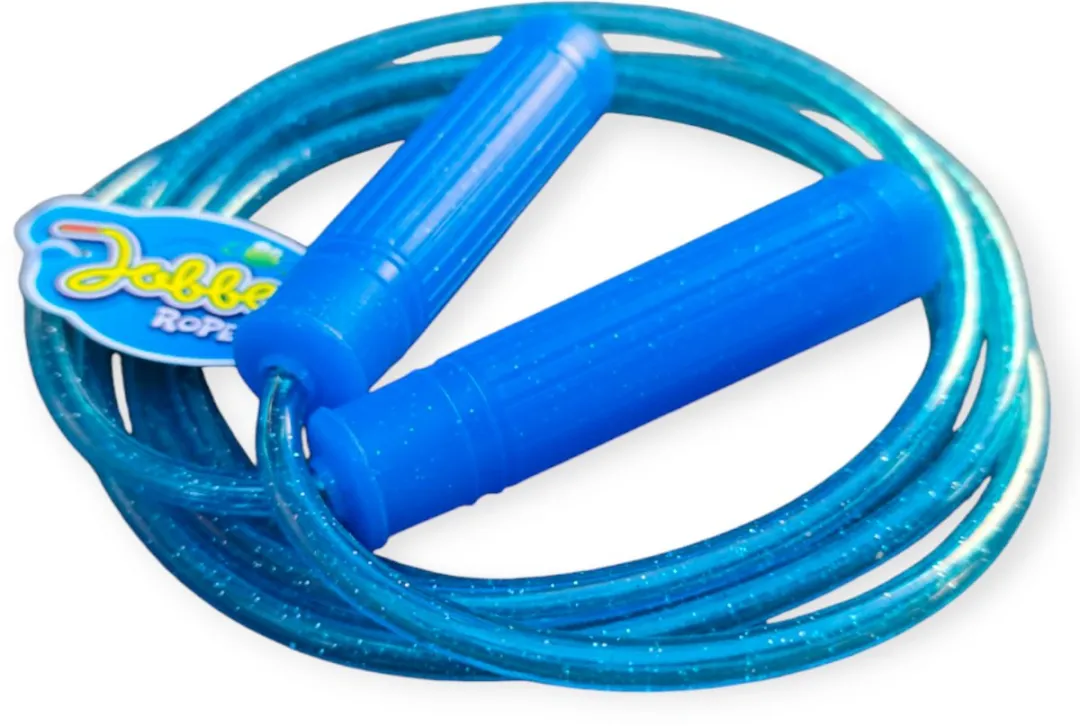 Jobber Toys Springtouw Glitter Blauw