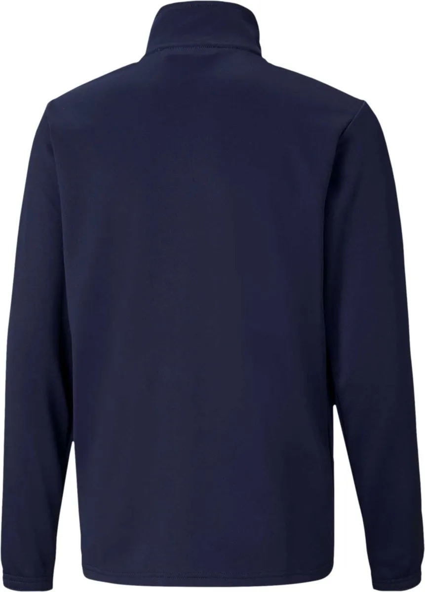 PUMA TeamRISE Poly Trainingsjack Junior 152 - Navy