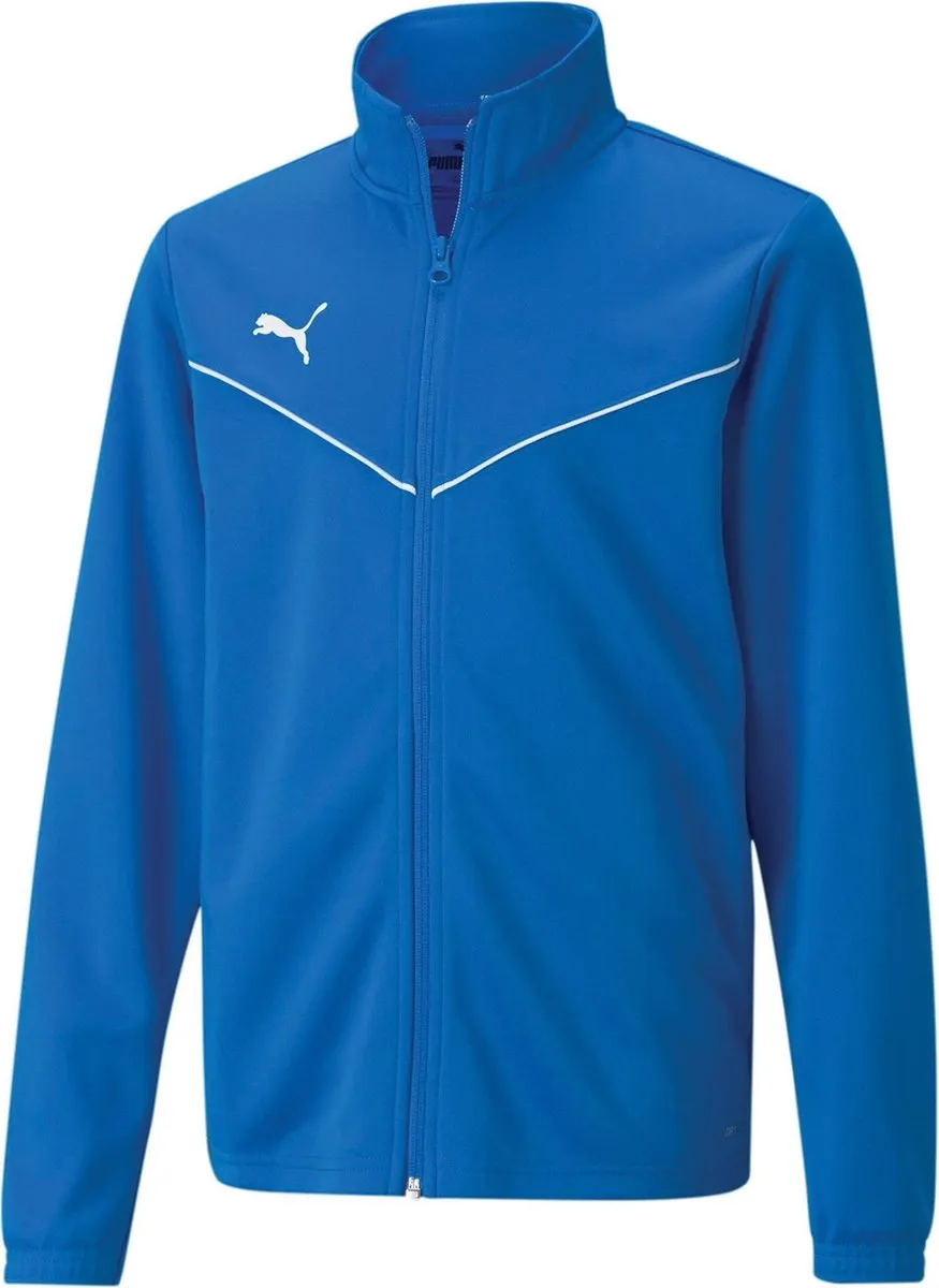 PUMA TeamRISE Poly Trainingsjack Junior 152 - Navy
