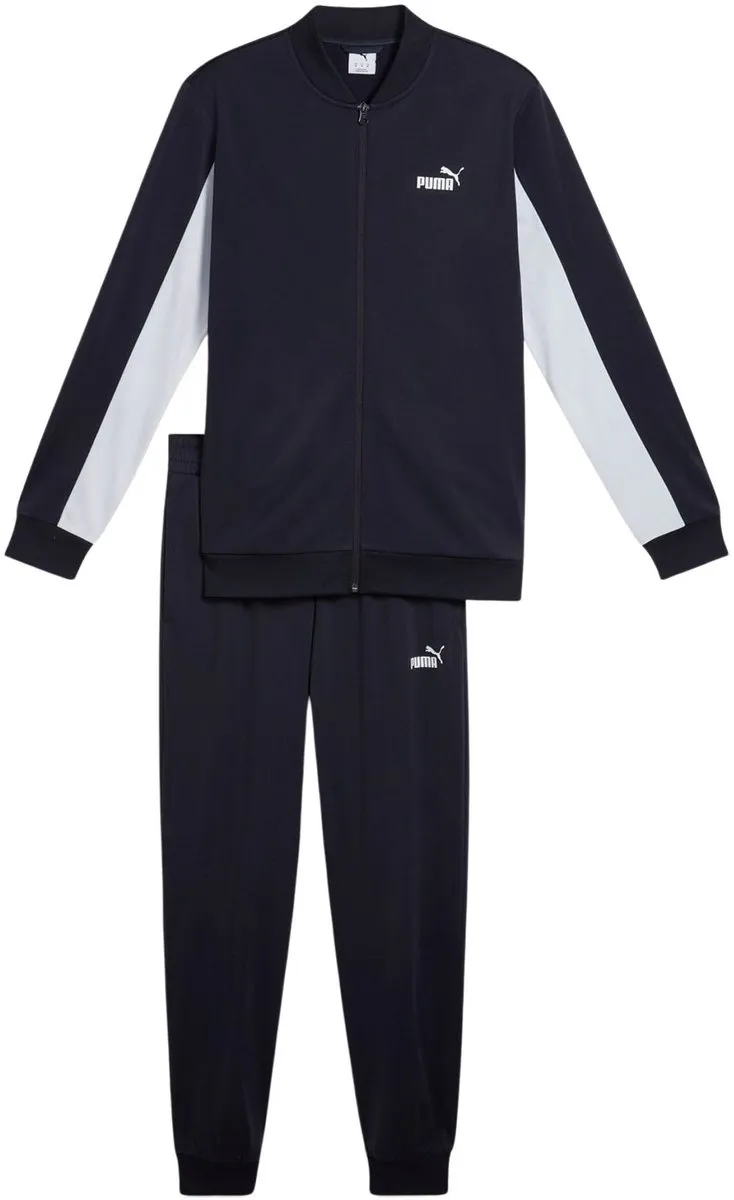 PUMA Poly Baseball Trainingspak Heren M - Zwart/Wit