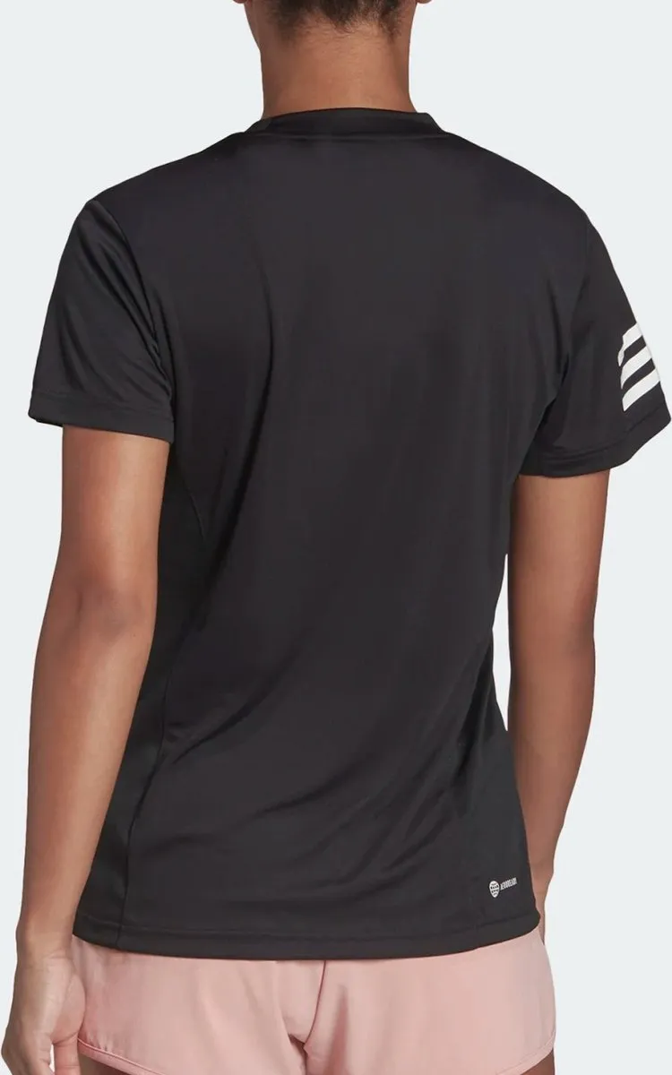 Adidas Club T-Shirt Dames XS - Zwart/Wit