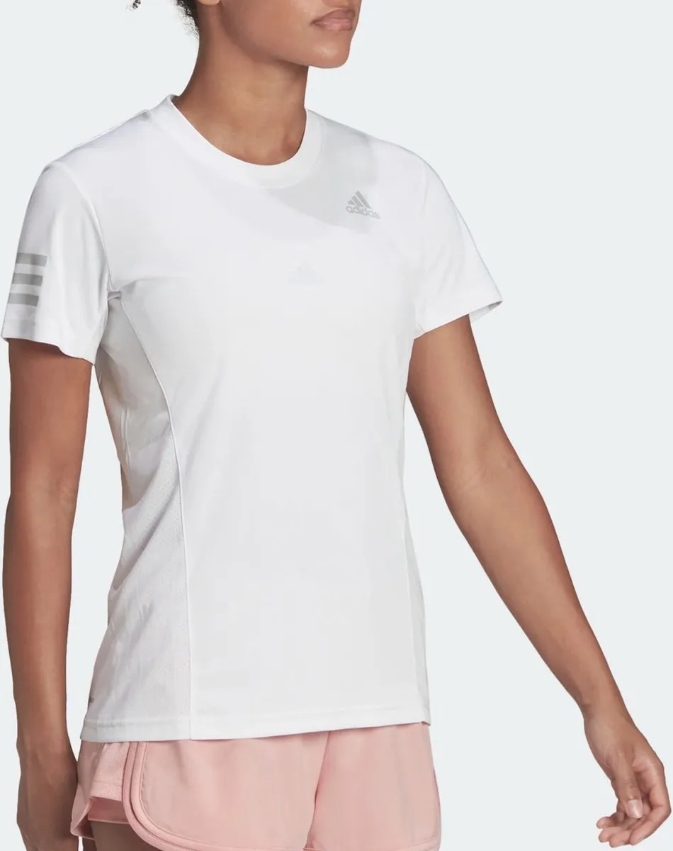Adidas Club T-Shirt Dames XS - Zwart/Wit - afbeelding 6 van 6