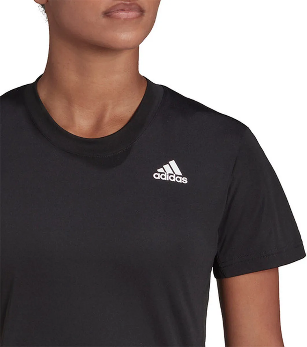 Adidas Club T-Shirt Dames XS - Zwart/Wit