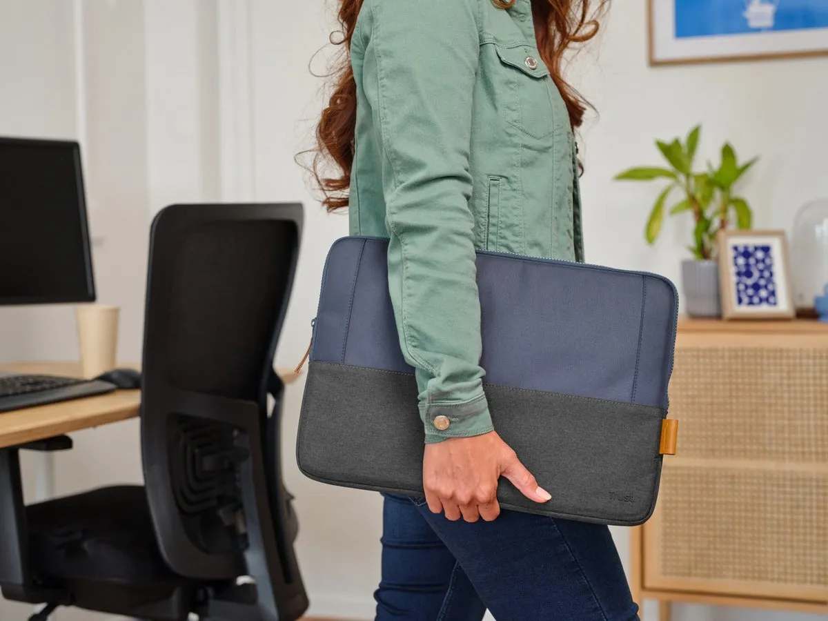 Trust Lisboa Laptophoes 16 inch - Blauw - 24982 - afbeelding 6 van 6