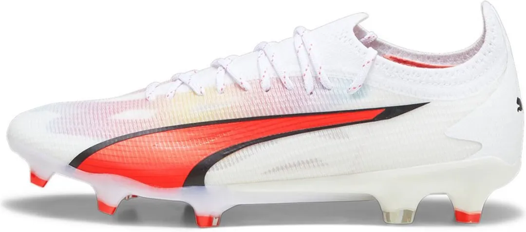 PUMA Ultra Ultimate FG/AG Voetbalschoenen 39 - Wit
