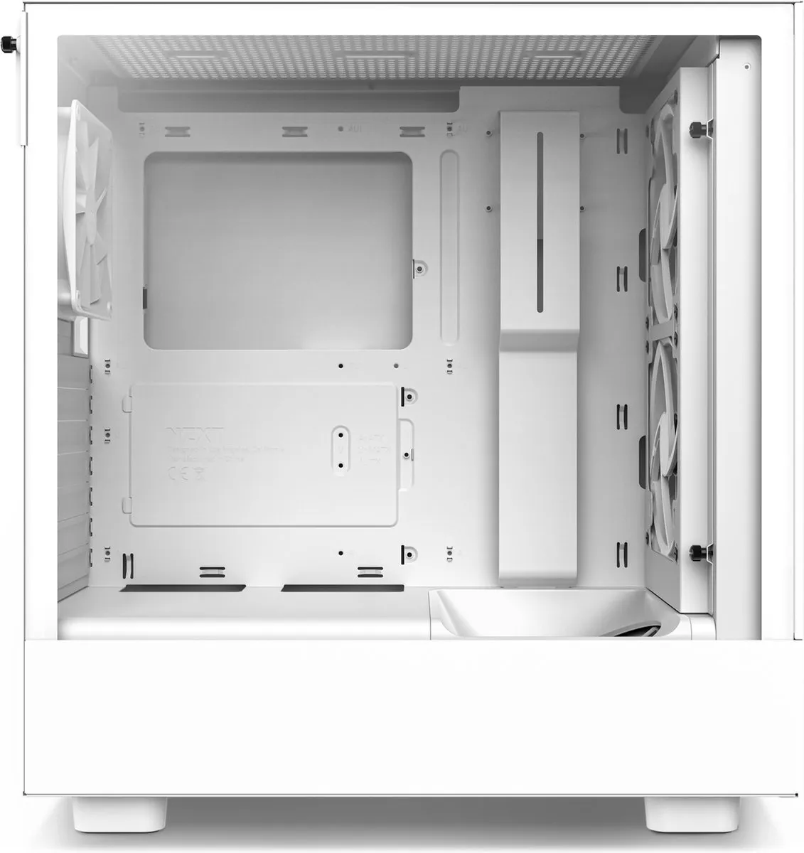 NZXT H5 Flow Midtower - ATX/Micro-ITX - Wit