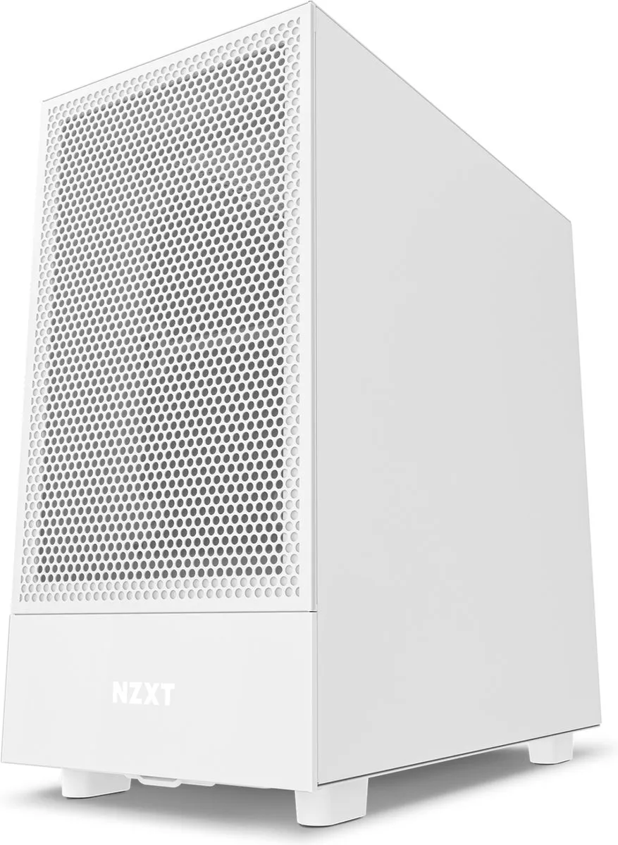 NZXT H5 Flow Midtower - ATX/Micro-ITX - Wit