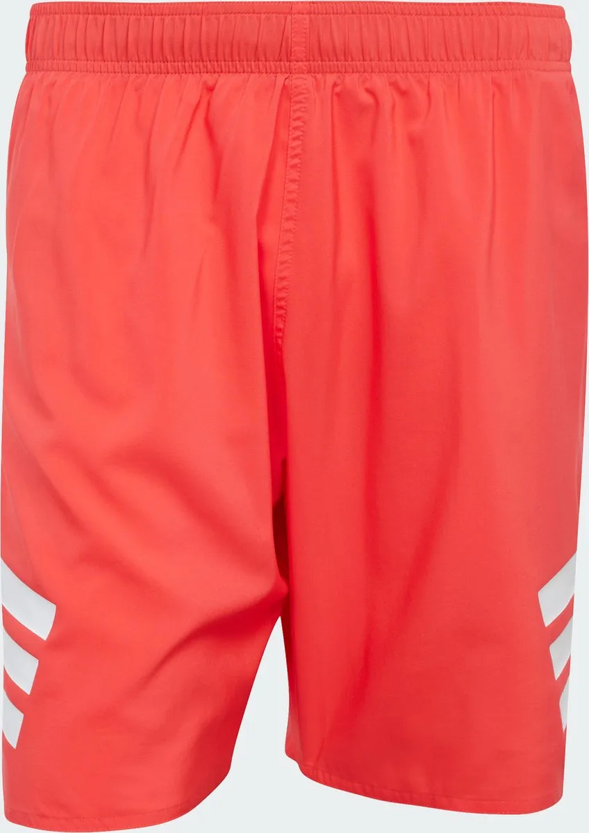 adidas 3-Stripes Zwemshort 8-inch JD4232 - Heren - Rood