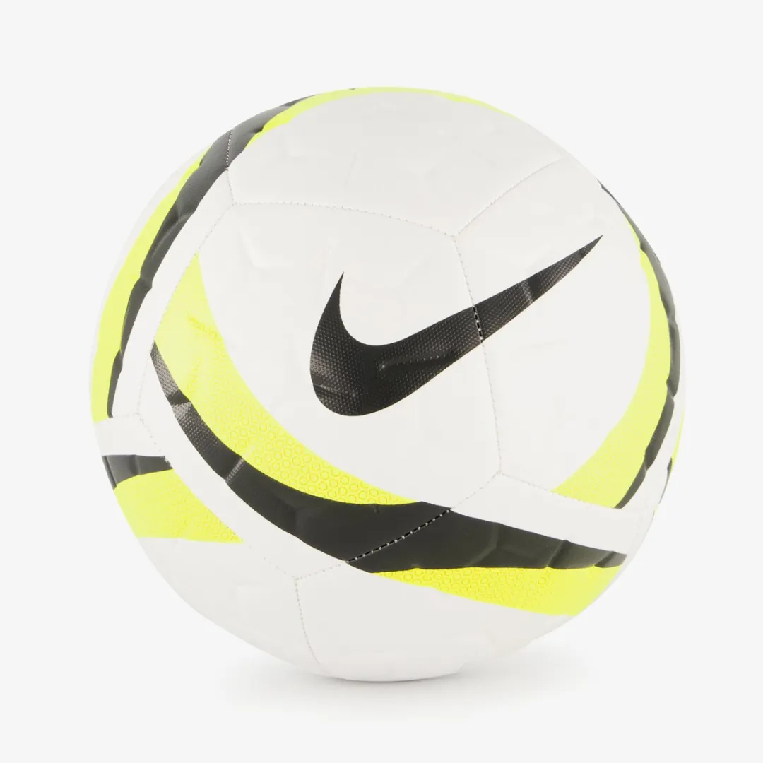 Nike Academy Team Voetbal - Maat 5 - Wit/Zwart/Neon Geel
