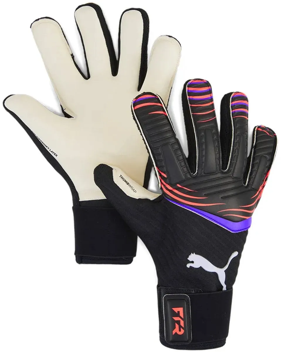 PUMA Future Pro Hybrid Keepershandschoenen 10.5 - Zwart/Rood/Paars