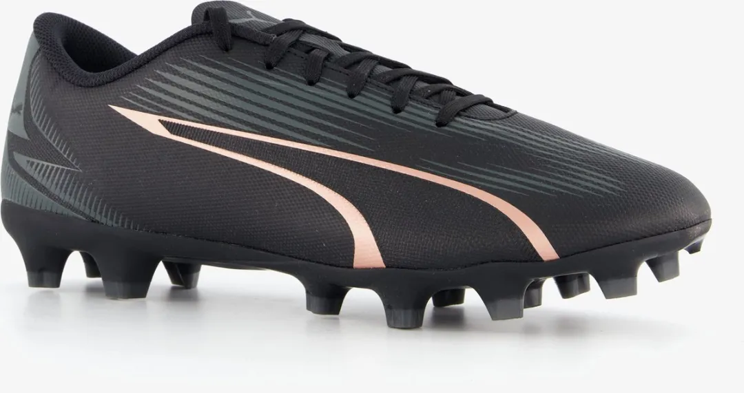 PUMA Ultra Play FG/AG Heren Sportschoenen 42 - Zwart/Copper Rose