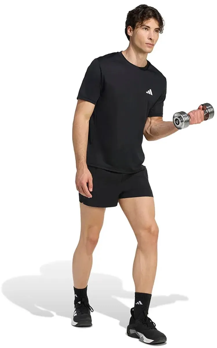 Adidas Workout Essentials T-shirt Kort - Zwart L