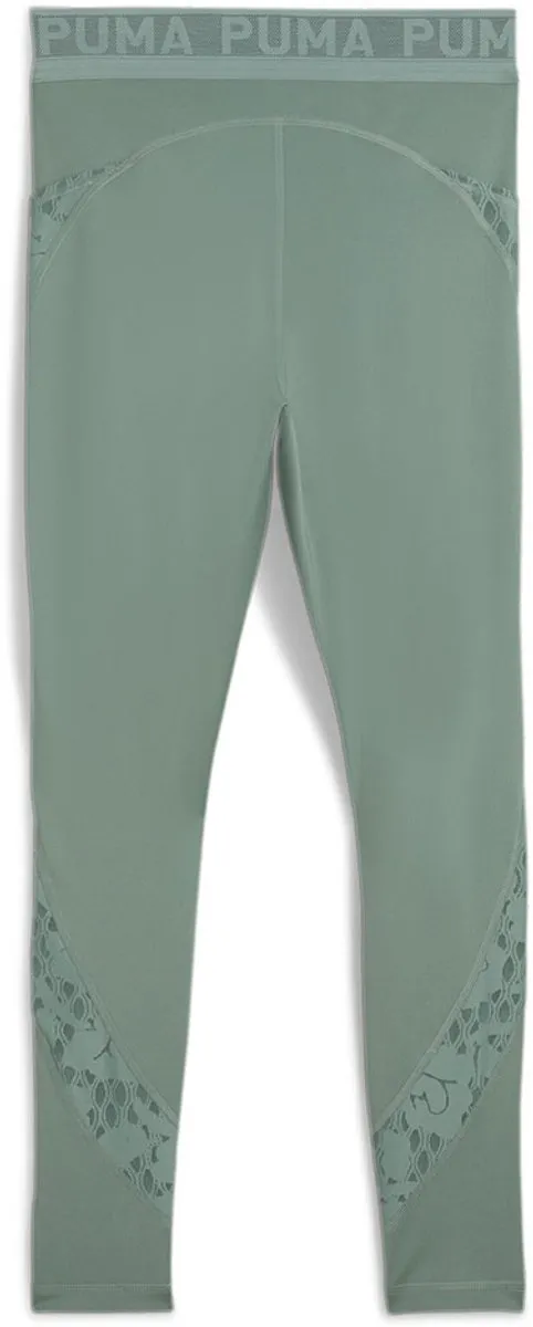 PUMA Lace Hoge Taille 7/8 Leggings Green Moon XS
