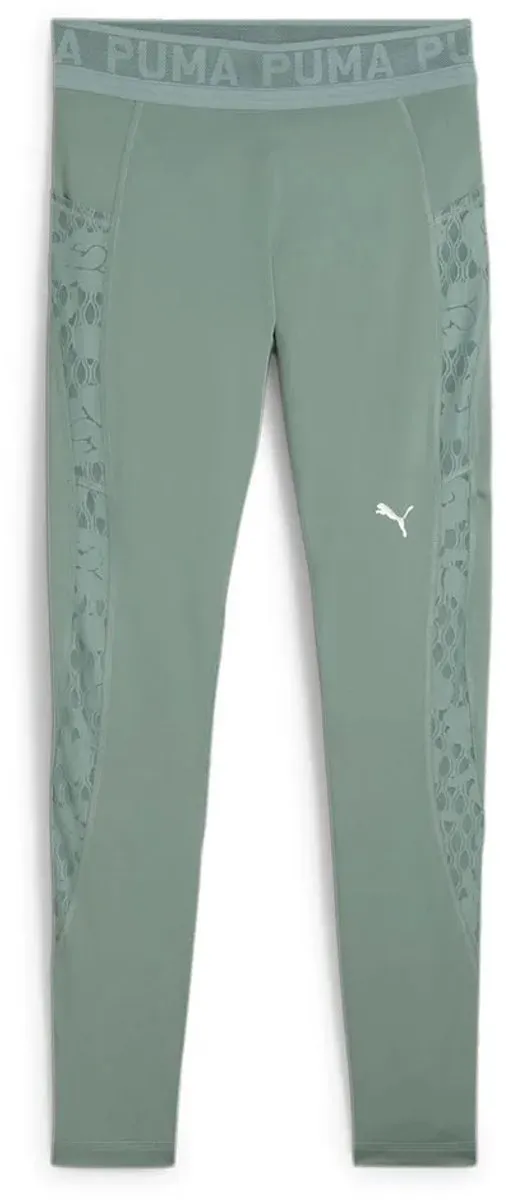PUMA Lace Hoge Taille 7/8 Leggings Green Moon XS