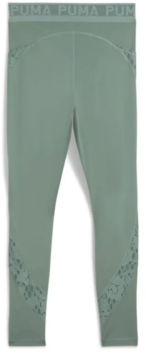 PUMA Lace Hoge Taille 7/8 Leggings Green Moon XS