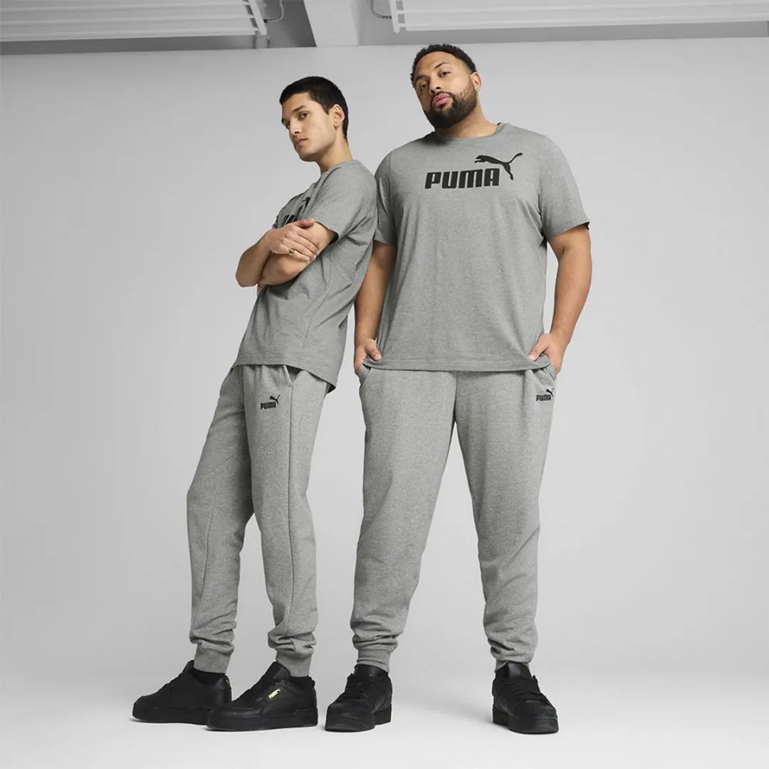 PUMA Ess No 1 Logo Slim Fit Trainingsbroek - Grijs - 2XL