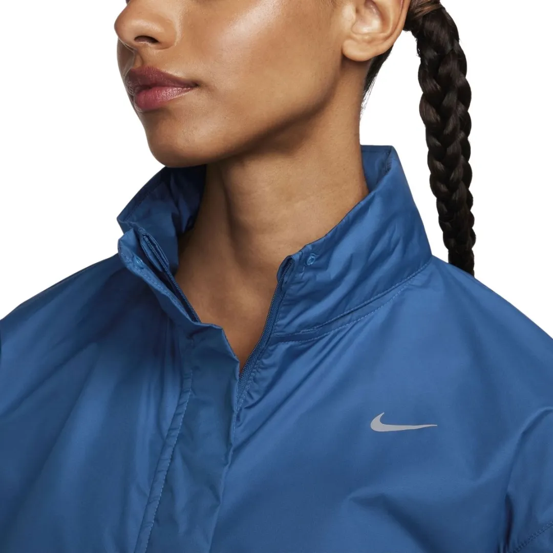 Nike Fast Repel Sportjas Vrouwen - L - Blauw